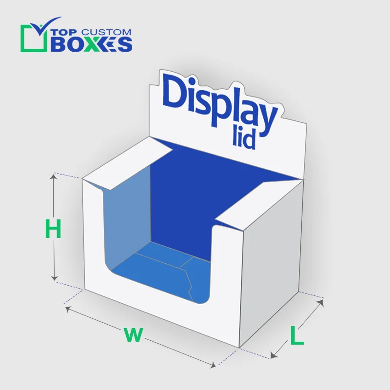 Custom Designed Auto Bottom with Display Lid Boxes in USA