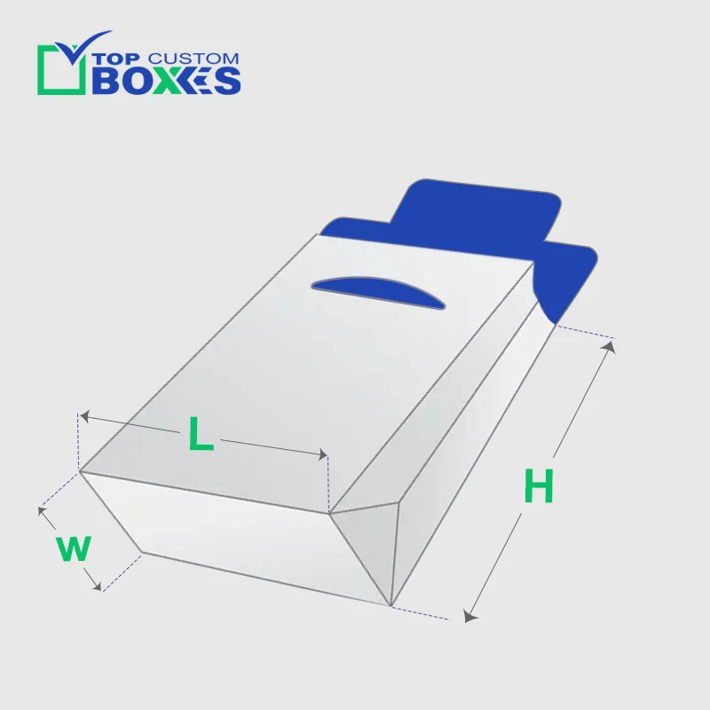 Handle Bag Shape Box